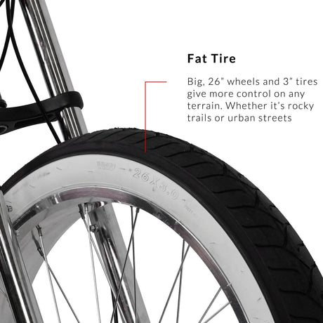 Micargi Boston 7 Stretch Beach Cruiser Bike