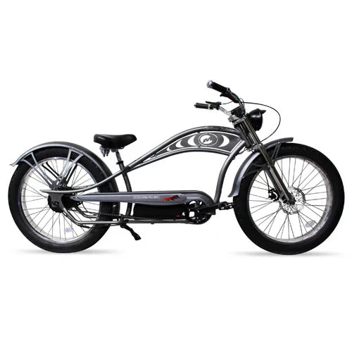 Micargi Cyclone 500W 26" Electric Fat Tire Cruiser 48V 11.6Ah Top Speed 20MPH