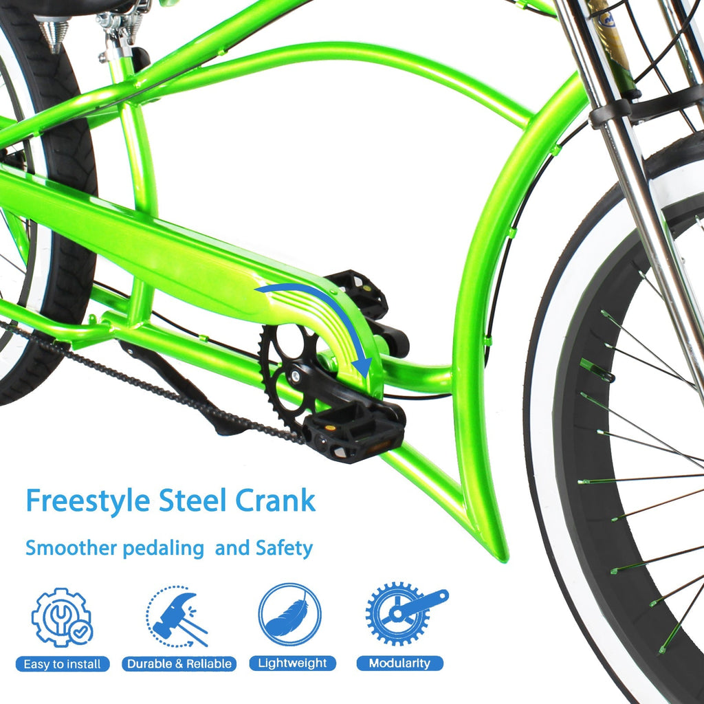 Micargi Boston GT7 Stretch Cruiser Bicycle