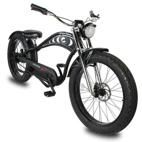 Micargi Cyclone 500W 26" Electric Fat Tire Cruiser 48V 11.6Ah Top Speed 20MPH
