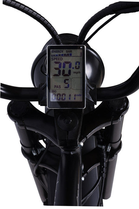 Chico GT7 750W 26" Stretch Cruiser Electric Bike 48V 20Ah Top Speed 30MPH LCD