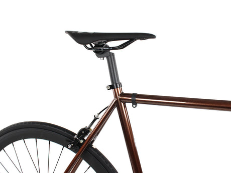 Golden Cycles GC-Copper Single Speed Road Bike Steel Frame 700c Wheels Flip-Flop Hub