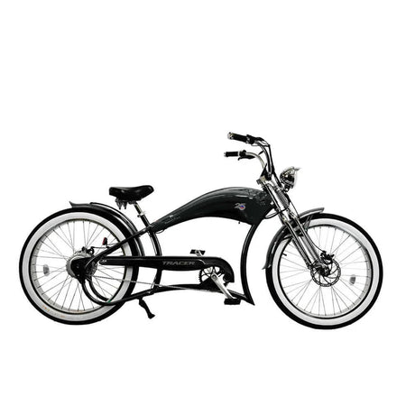 Tracer Twenty5 DS 500W 26" Dual Springer Cruiser E-Bike, 48V 17.5Ah Battery, 30–50 Mile Range, 26” Fat Tires, Top Speed - Up to 25 MPH