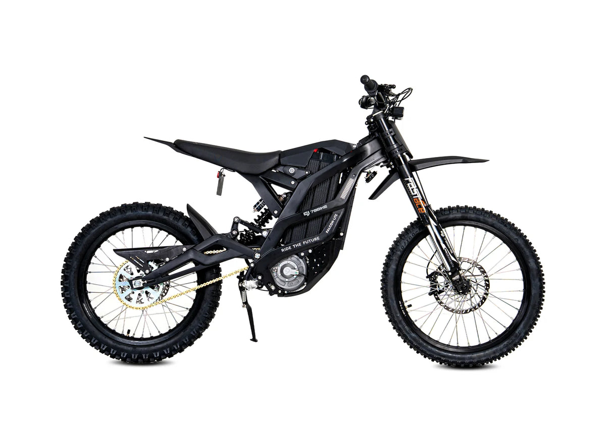 79BIKE Falcon Lite Electric Dirt Bike – 8KW, 52 MPH, 72V 30Ah Battery, 50-Mile Range