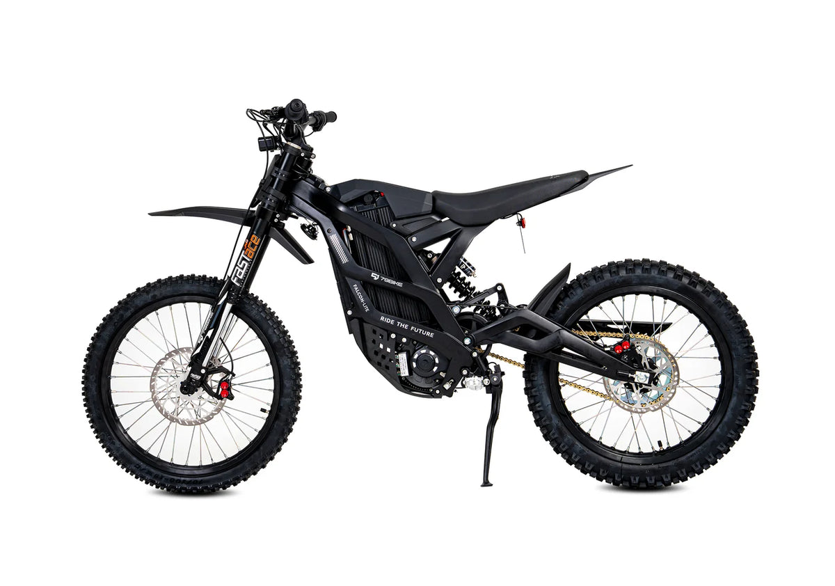 79BIKE Falcon Lite Electric Dirt Bike – 8KW, 52 MPH, 72V 30Ah Battery, 50-Mile Range