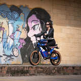 HappyRun G100 Dual-Battery Electric Bike 1000W Motor 28 mph 48V 30Ah Battery