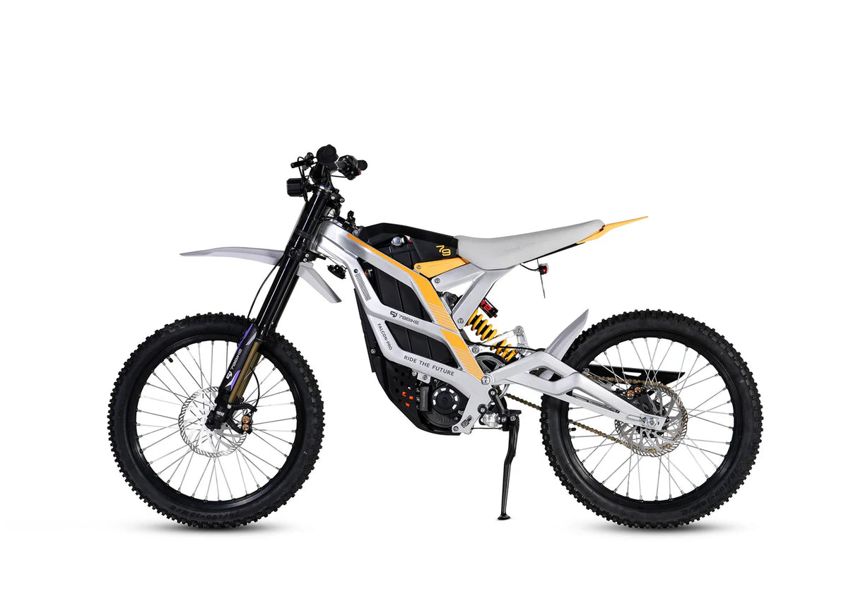 79BIKE Falcon Pro Electric Dirt Bike – 56 MPH High-Speed, 10KW Peak Motor, 72V 35Ah LG Lithium Battery, 75 Mile Range Off-Road E-Motorcycle