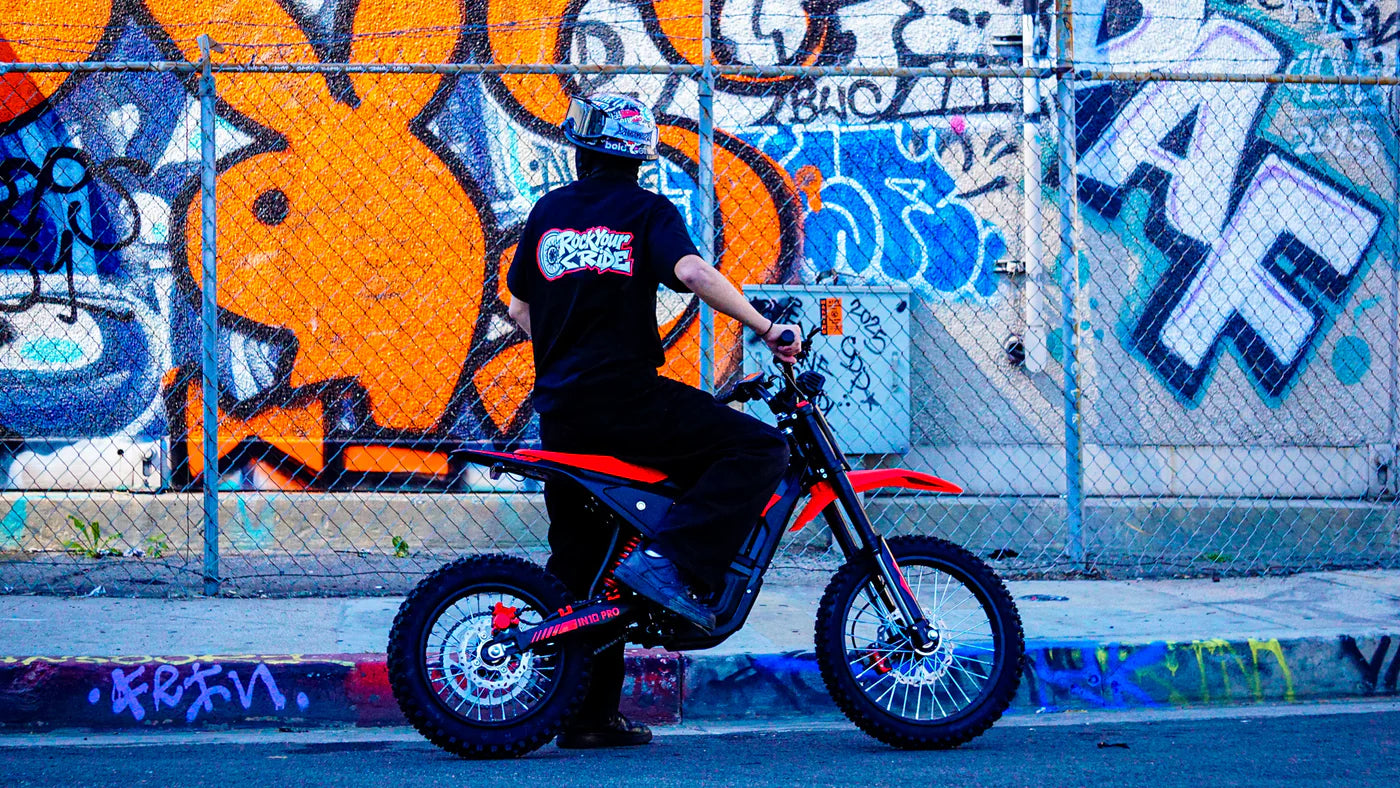 Yozma IN 10 Pro Electric Dirt Bike 5500W Peak 60V 27A, Max Speed -  50 MPH