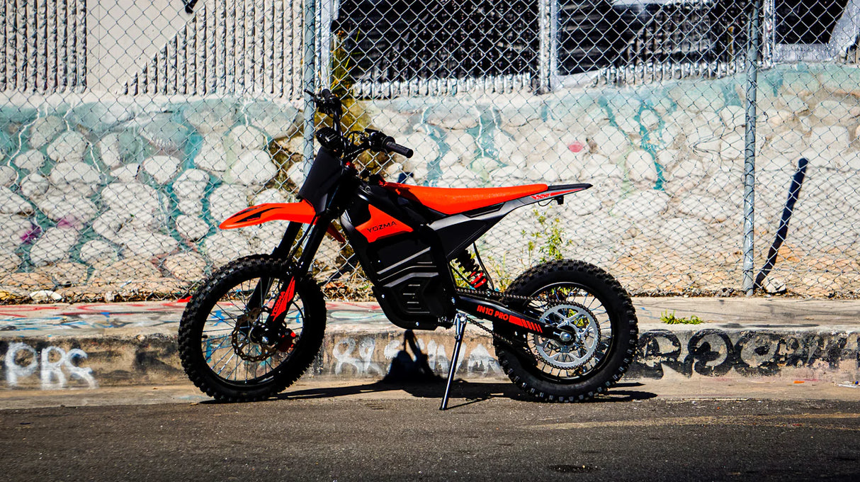 Yozma IN 10 Pro Electric Dirt Bike 5500W Peak 60V 27A, Max Speed -  50 MPH