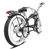 Tracer Twenty5 800W Stretch Cruiser E-Bike, 48V 17.5Ah Battery, 30–60 Mile Range, 26” Fat Tires, Up to 28 MPH