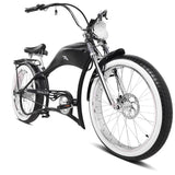 Tracer Twenty5 800W Stretch Cruiser E-Bike, 48V 17.5Ah Battery, 30–60 Mile Range, 26” Fat Tires, Up to 28 MPH