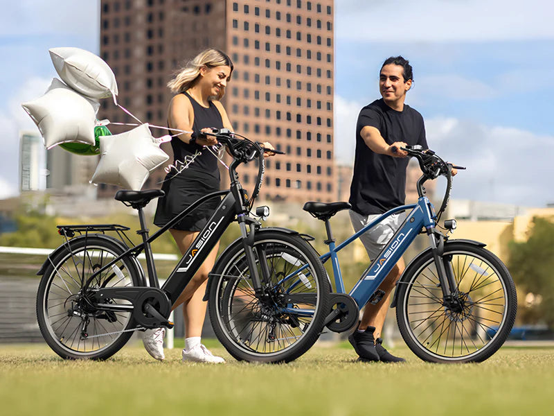 Jasion EB5 Roamer Electric Bike 1200W Peak Motor 15.5 mph 48V 11Ah Battery