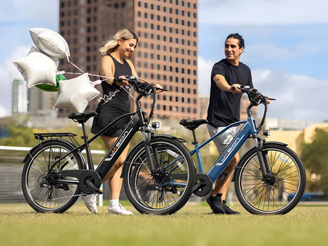 Jasion EB5 Roamer Electric Bike 1200W Peak Motor 15.5 mph 48V 11Ah Battery