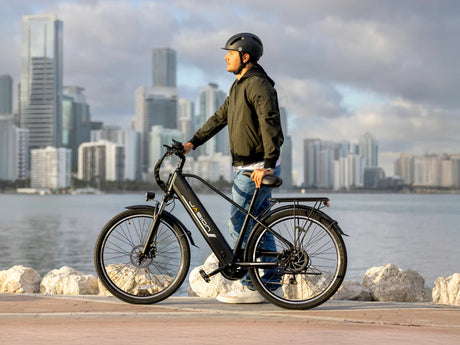 Jasion EB5 Roamer Electric Bike 1200W Peak Motor 15.5 mph 48V 11Ah Battery