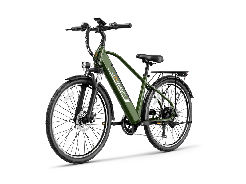 Jasion EB5 Roamer Electric Bike 1200W Peak Motor 15.5 mph 48V 11Ah Battery