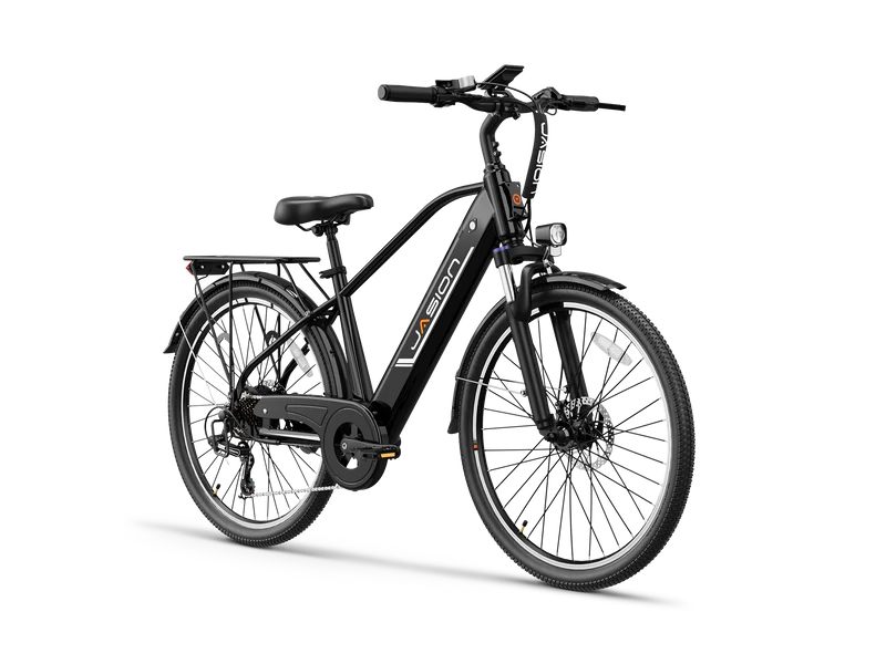 Jasion EB5 Roamer Electric Bike 1200W Peak Motor 15.5 mph 48V 11Ah Battery