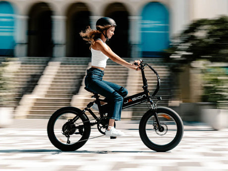 Jasion EB7 2.0 Folding Electric Bike 850W Motor 28 mph 48V 10Ah Battery
