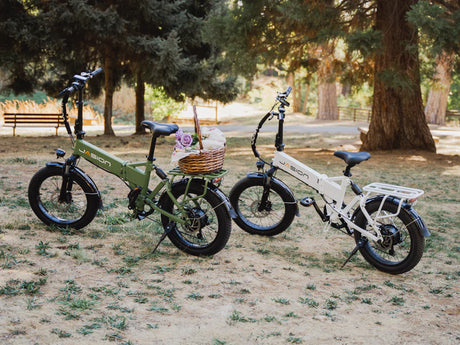Jasion EB7 2.0 Road Trip Folding Electric Bike 850W Motor 28 mph 48V 10Ah Battery