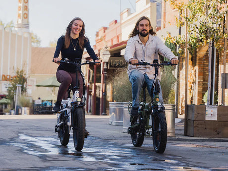 Jasion EB7 2.0 Folding Electric Bike 850W Motor 28 mph 48V 10Ah Battery