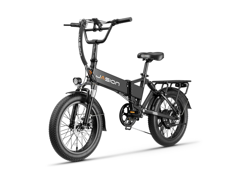 Jasion EB7 2.0 Road Trip Folding Electric Bike 850W Motor 28 mph 48V 10Ah Battery