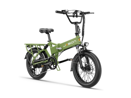 Jasion EB7 2.0 Road Trip Folding Electric Bike 850W Motor 28 mph 48V 10Ah Battery