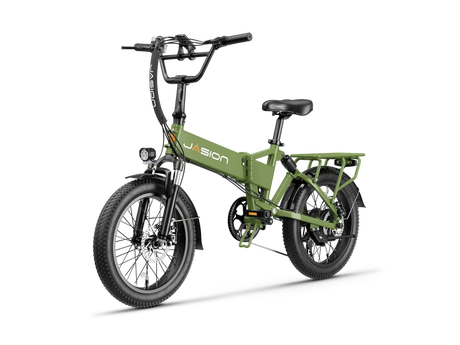 Jasion EB7 2.0 Road Trip Folding Electric Bike 850W Motor 28 mph 48V 10Ah Battery