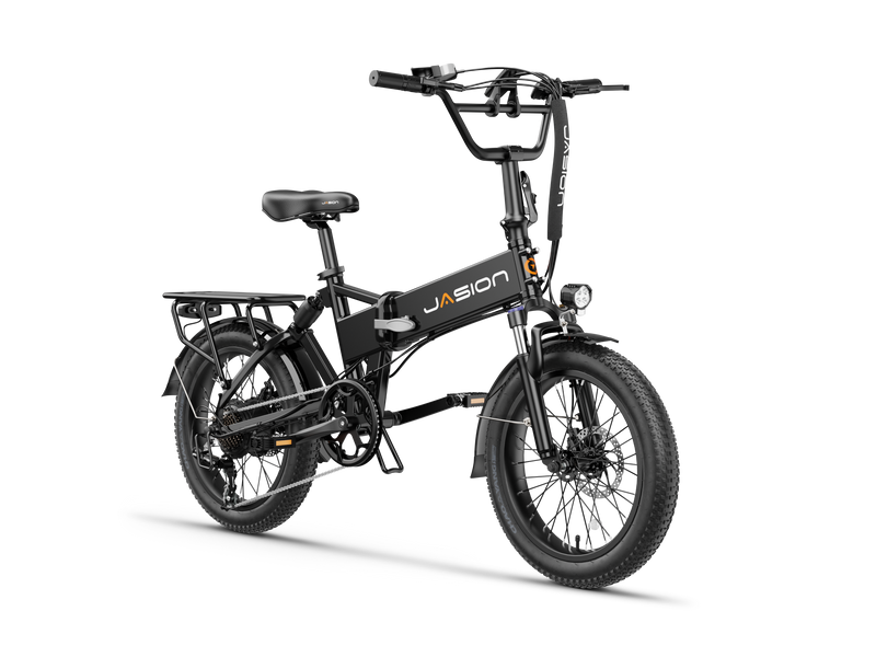 Jasion EB7 2.0 Road Trip Folding Electric Bike 850W Motor 28 mph 48V 10Ah Battery