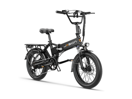 Jasion EB7 2.0 Road Trip Folding Electric Bike 850W Motor 28 mph 48V 10Ah Battery
