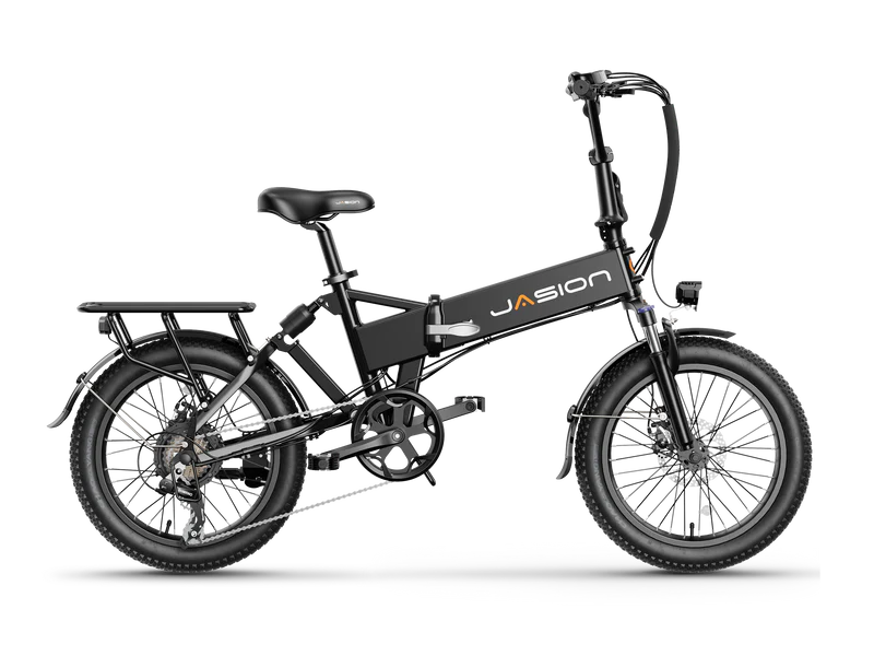 Jasion EB7 2.0 Folding Electric Bike 850W Motor 28 mph 48V 10Ah Battery