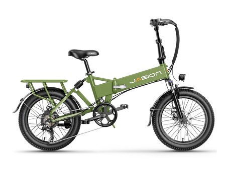Jasion EB7 2.0 Road Trip Folding Electric Bike 850W Motor 28 mph 48V 10Ah Battery