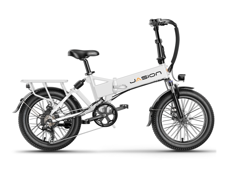 Jasion EB7 2.0 Road Trip Folding Electric Bike 850W Motor 28 mph 48V 10Ah Battery
