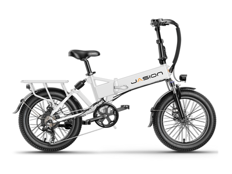 Jasion EB7 2.0 Road Trip Folding Electric Bike 850W Motor 28 mph 48V 10Ah Battery