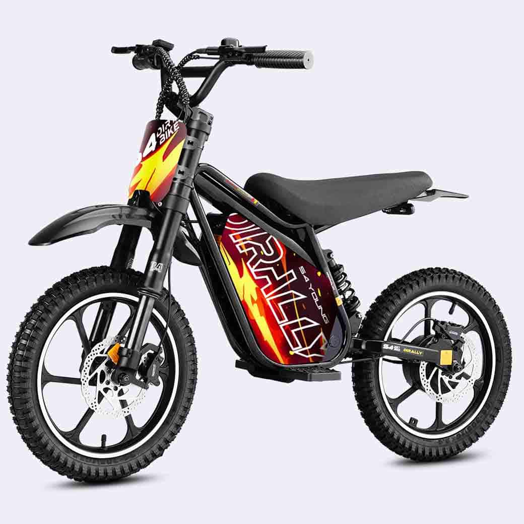 Electric Dirt Bike for Teens – S4 Plus | 500W Motor, Inverted Fork, 36V 10.4Ah Battery