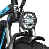 PHILODO H8 60V Dual Motor Electric Bike – 5000W Peak, 40–45 MPH, 60V 25Ah Battery, Fat Tire All-Terrain eBike