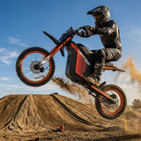 HappyRun G300 SE Ultra Electric Dirt Bike – 6000W, 44 MPH, 65-Mile Range