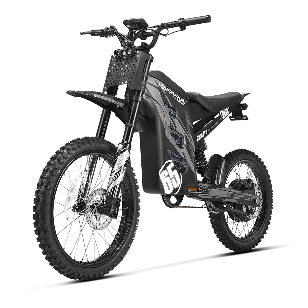 HappyRun 6500W Electric Dirt Bike G300 Pro 2025 New