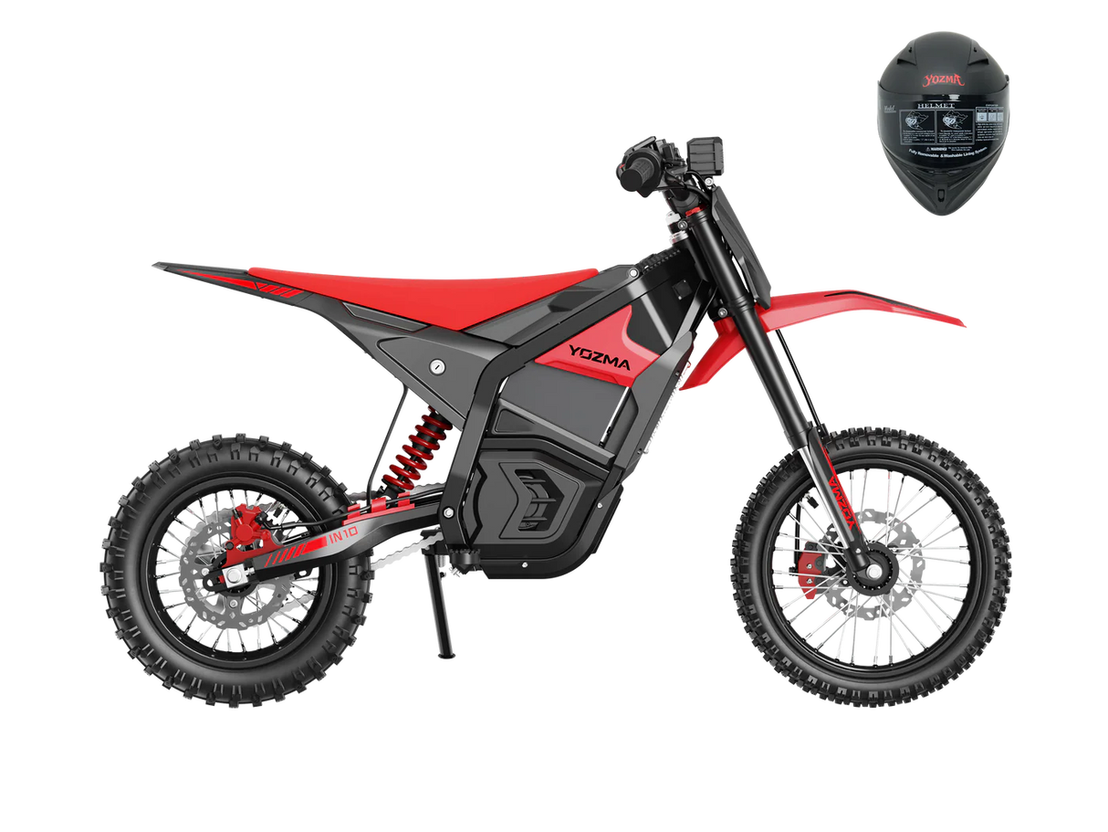 Yozma IN 10 Pro Electric Dirt Bike 5500W Peak 60V 27A, Max Speed -  50 MPH