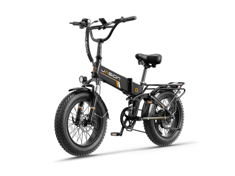 Jasion Hunter Pro Folding Electric Bike 1000W Motor 28 mph 48V 15Ah Battery