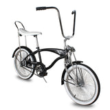 20" Hyena Classic Beach Lowrider Bike w/140H Wheel, Single Speed, w/ Banana Seat