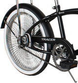 20" Hyena Classic Beach Lowrider Bike w/140H Wheel, Single Speed, w/ Banana Seat