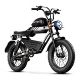 HappyRun G100 Dual-Battery Electric Bike 1000W Motor 28 mph 48V 30Ah Battery