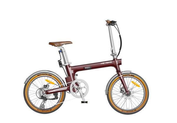 Heybike Helio F Folding Electric Bicycle 250W Motor 15.5 mph 360Wh Battery