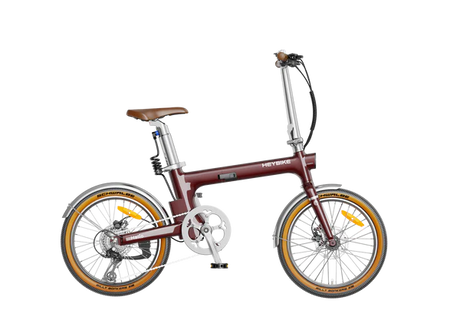 Heybike Helio F Folding Electric Bicycle 250W Motor 15.5 mph 360Wh Battery