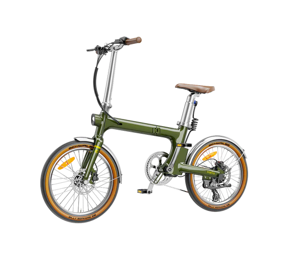 Heybike Helio F Folding Electric Bicycle 250W Motor 15.5 mph 360Wh Battery