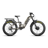 Rambo Hellcat 2.0 FS All-Wheel Drive Up to 32 MPH Dual 1000W 48V 20Ah Electric Hunting Bike