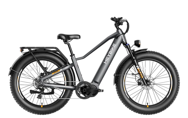Heybike Alpha Mid-Drive Electric Bicycle (500W, 28 mph, 680Wh)