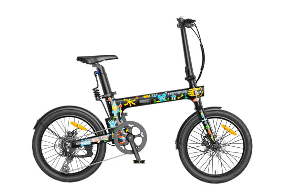 Heybike Helio F Folding Electric Bicycle 250W Motor 15.5 mph 360Wh Battery