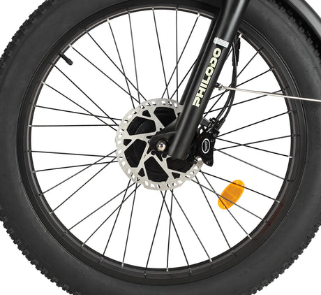 PHILODO Forester 60V Dual Motor Electric Bike – Full Suspension Fat Tire eBike, Long Range 60V Battery, High Power All-Terrain Electric Bicycle