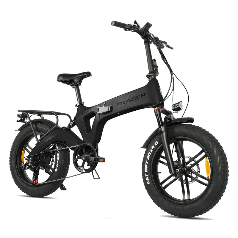 Tracer KAMA 2.0 750W Folding E-Bike, 25 MPH Top Speed, 48V 13Ah Battery, 40–50 Mile Range, 20×4” Fat Tires
