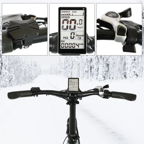Tracer KAMA 2.0 750W Folding E-Bike, 25 MPH Top Speed, 48V 13Ah Battery, 40–50 Mile Range, 20×4” Fat Tires